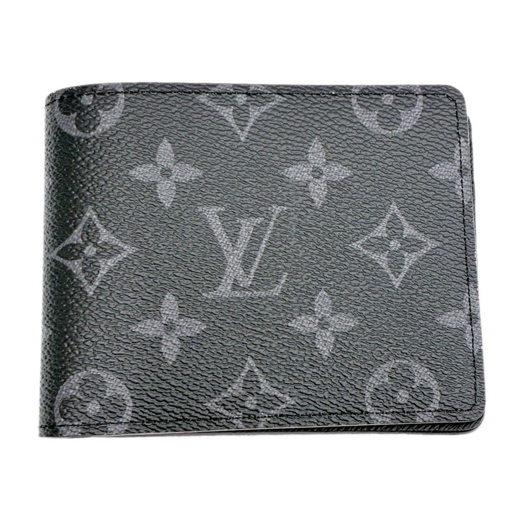 Louis Vuitton Portefeuille Multiple Monogram Eclipse Bifold Wallet Black
