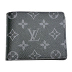 Louis Vuitton Portefeuille Multiple Monogram Eclipse Bifold Wallet Black