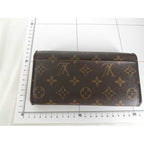 Louis Vuitton Wallet Portefeuille Sarah Brown Coquelicot Monogram X — view 5