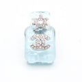 Chanel CC Logo Brooch Perfume Bottle Star Comet