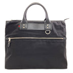 Gucci Logo Motif Boston Bag Canvas