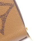Louis Vuitton Round Long Wallet Zippy Monogram Giant Reverse — view 5