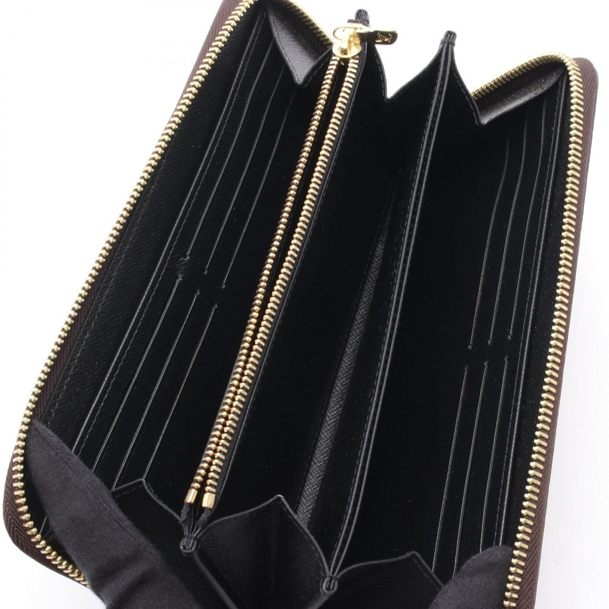 Louis Vuitton Round Long Wallet Zippy Monogram Giant Reverse — view 6