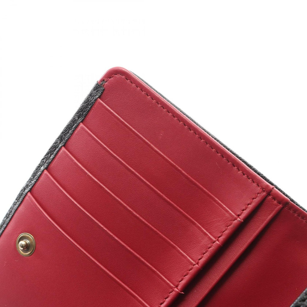 Loewe Bifold Wallet Anagram Black Leather Trifold — view 7
