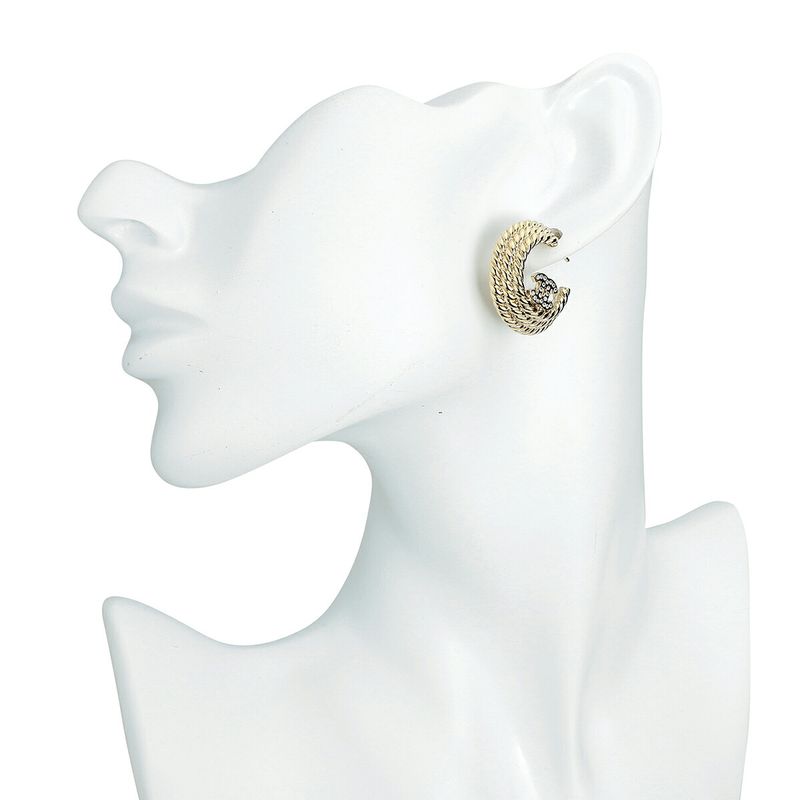 Chanel Hoop Earrings — view 7