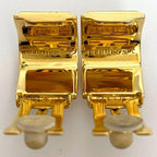 Hermes Earrings Gold GP Cloisonne — view 8