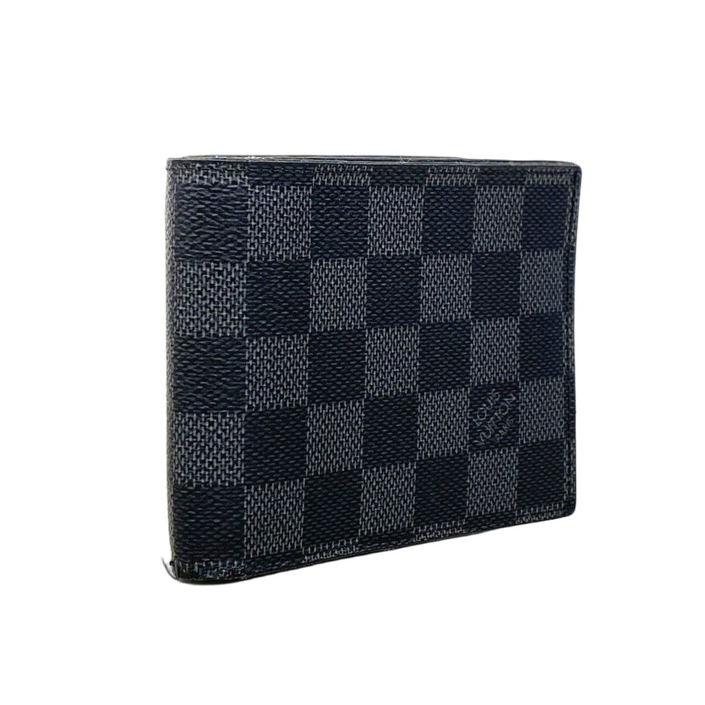 Louis Vuitton Wallet Damier Graphite Portefeuille Amerigo NM Black — view 2