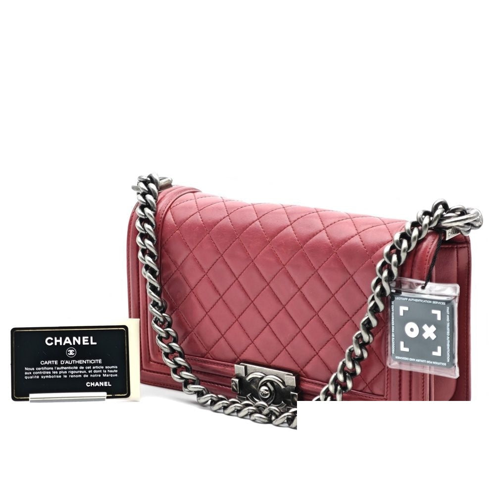 Chanel Shoulder Bag Leather