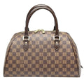 Louis Vuitton Damier Handbag Rivera MM Brown