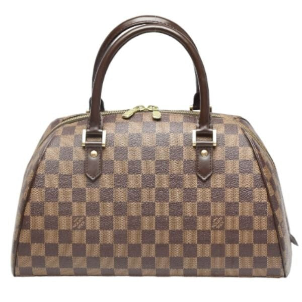 Louis Vuitton Damier Handbag Rivera MM Brown