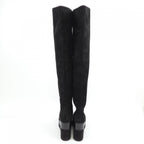 Hermes Long Boots Black 38 — view 5