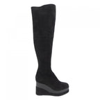 Hermes Long Boots Black 38