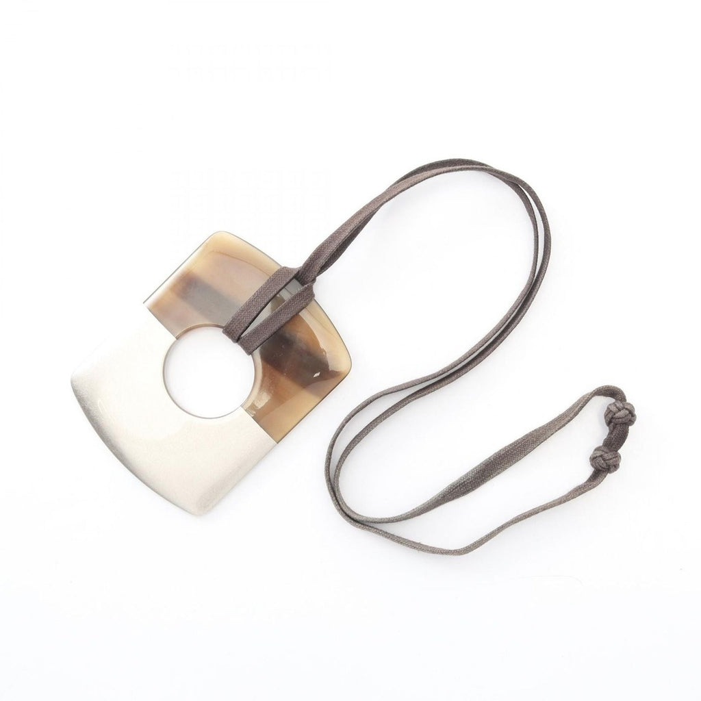 Hermes Necklace Dalva Brown — view 3