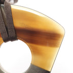 Hermes Necklace Dalva Brown — view 8