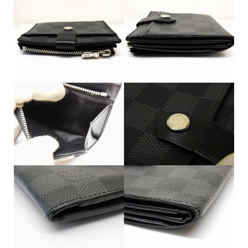 Louis Vuitton Ca0261 Muerte Card Holder Damier Graphite Bifold Wallet — view 5