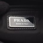Prada Waist Bag Re-Nylon Black Nylon Saffiano Leather — view 4
