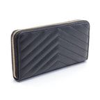 Saint Laurent Paris Round Long Wallet Monogram — view 2