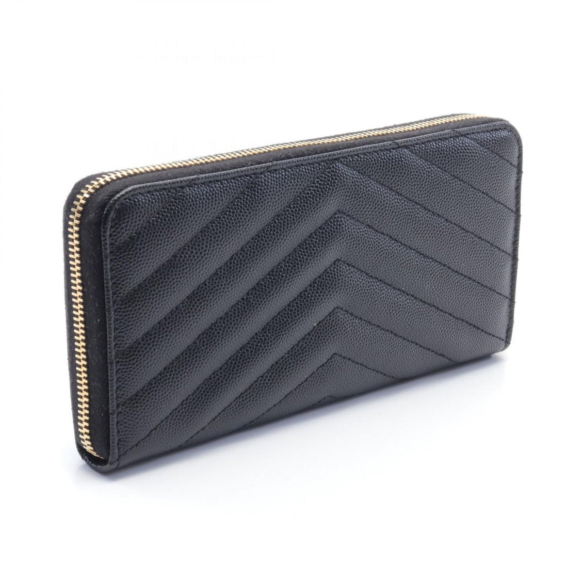 Saint Laurent Paris Round Long Wallet Monogram — view 2