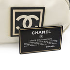Chanel Sport Line Waist Pouch Bag Body Logo Nylon White — view 9