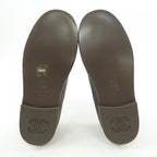 Chanel Moccasins Shoes Suede Brown — view 4