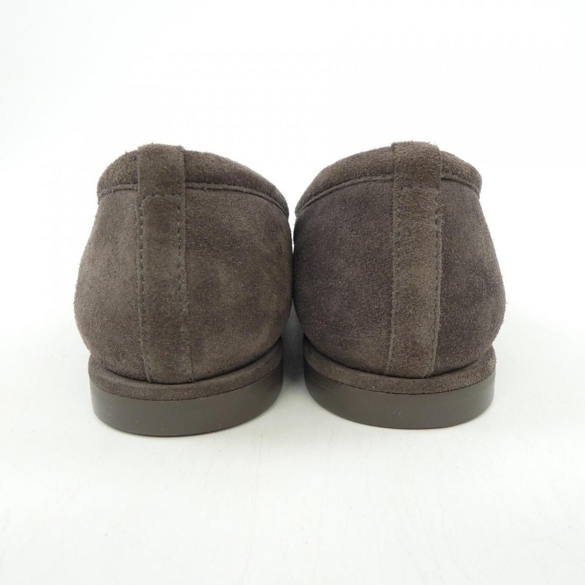 Chanel Moccasins Shoes Suede Brown — view 5