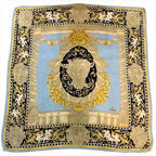 Fendi Scarf Silk Blue