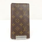 Louis Vuitton Monogram Card Holder Credit Bifold Bill Brown — view 2