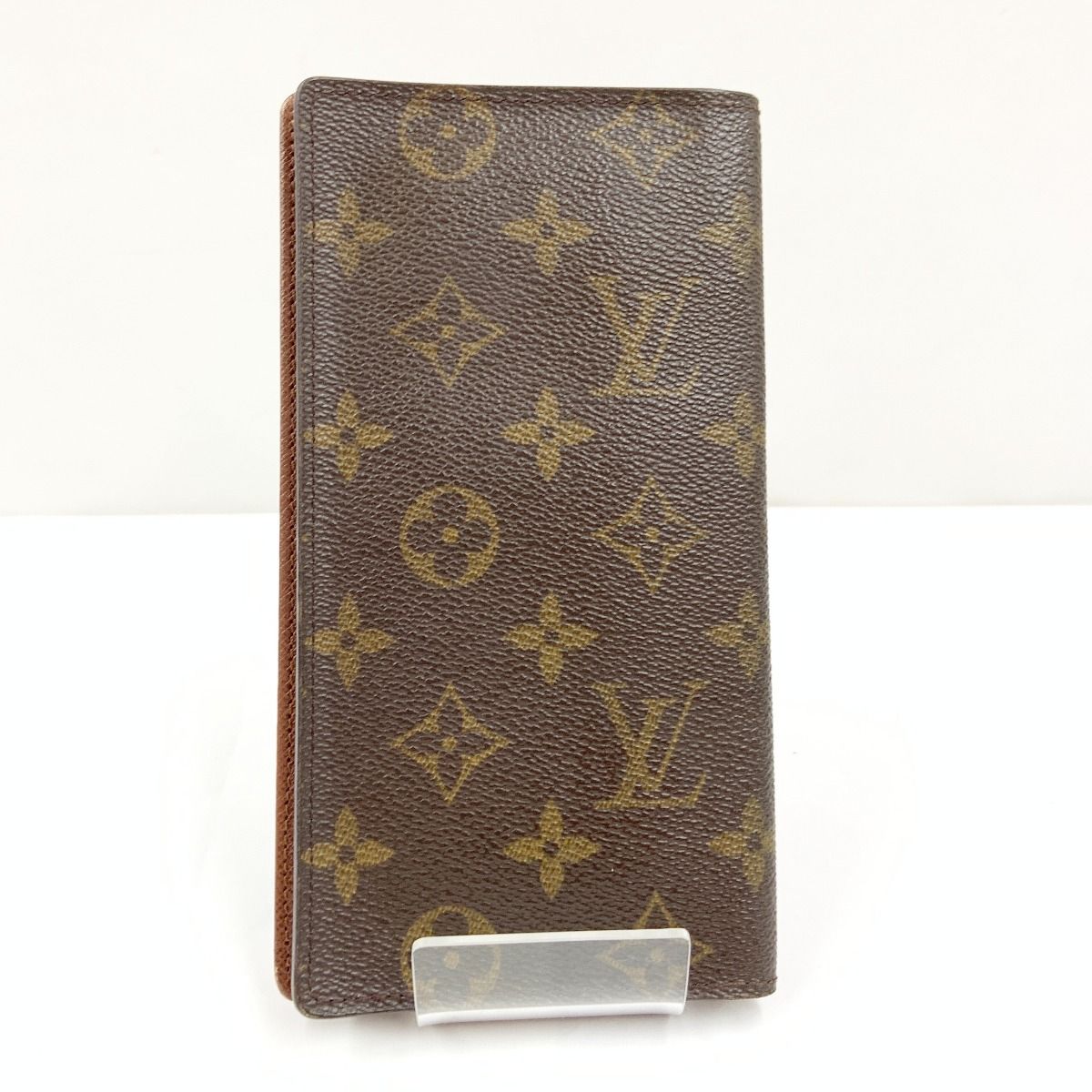 Louis Vuitton Monogram Card Holder Credit Bifold Bill Brown — view 2
