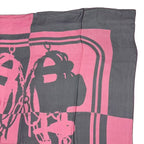 Hermes Scarf Carre 140 Silk Brides de Gala Chiffon Purple — view 3