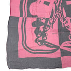 Hermes Scarf Carre 140 Silk Brides de Gala Chiffon Purple — view 4