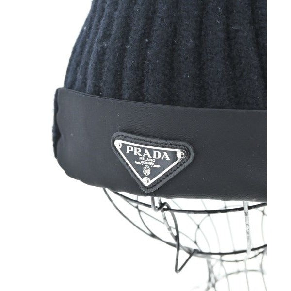 Prada Knit Cap Beanie Hat — view 3