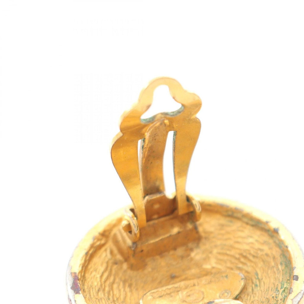 Chanel Earrings CC Logo Quilted — view 5