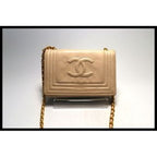 Chanel CC Logo GD Metal Fittings Shoulder Bag