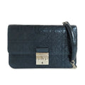 Dior Miss Wallet Chain Shoulder Bag Metallic Blue