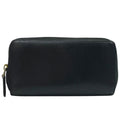 Gucci Wallet Zip Around Logo Leather Black Classic Sophisticated