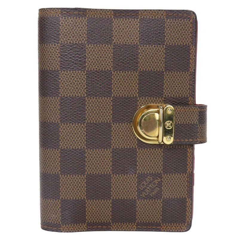 Louis Vuitton Notebook Cover Agenda Koala PM Damier Ebene Brown System — view 2