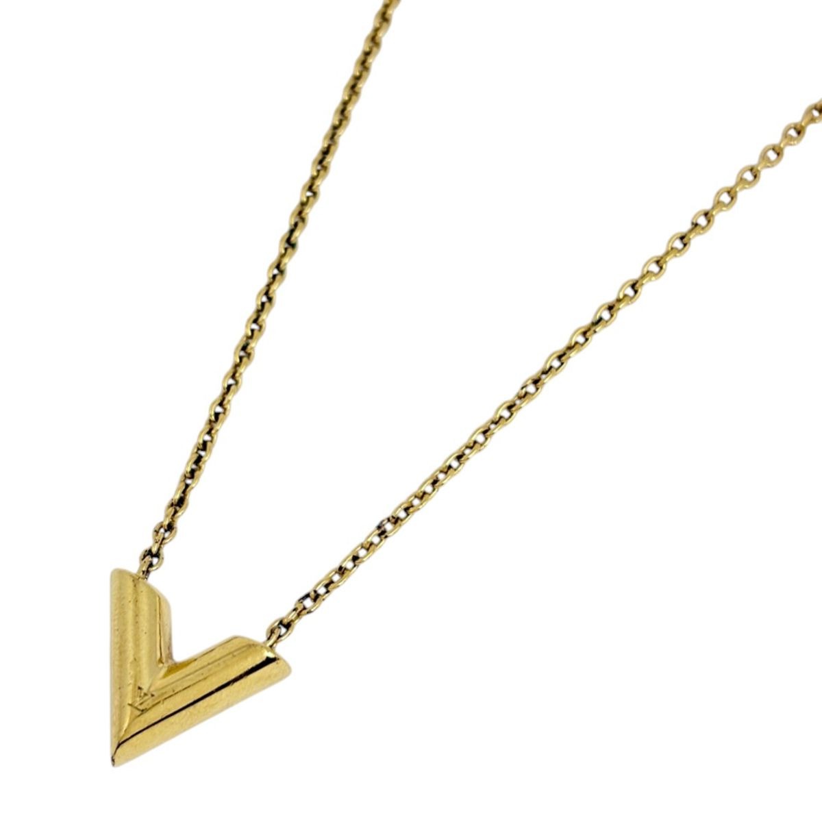 Louis Vuitton Essential Necklace Gold Plated