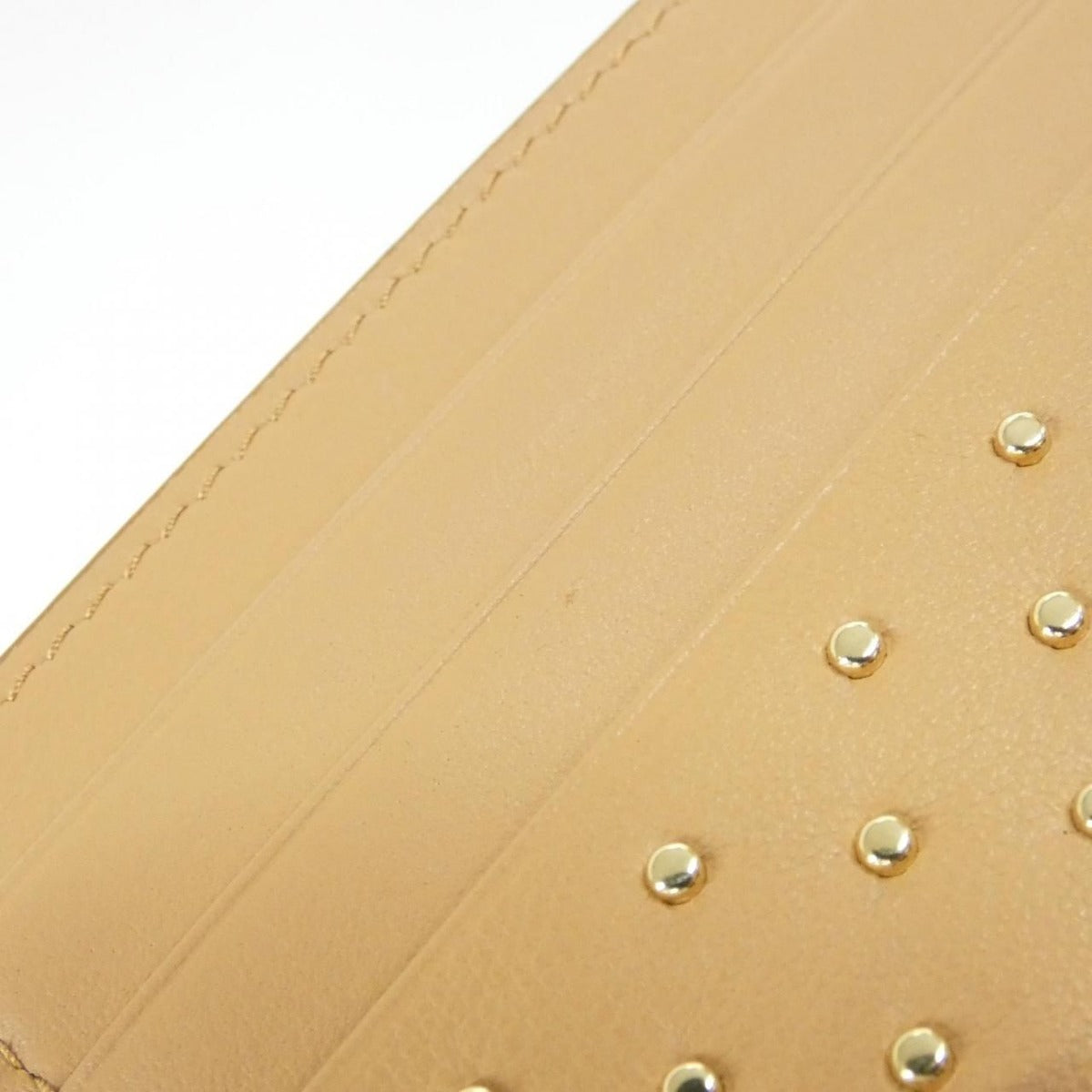 Prada Card Case Card Holders Gold — view 3
