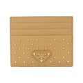 Prada Card Case Card Holders Gold