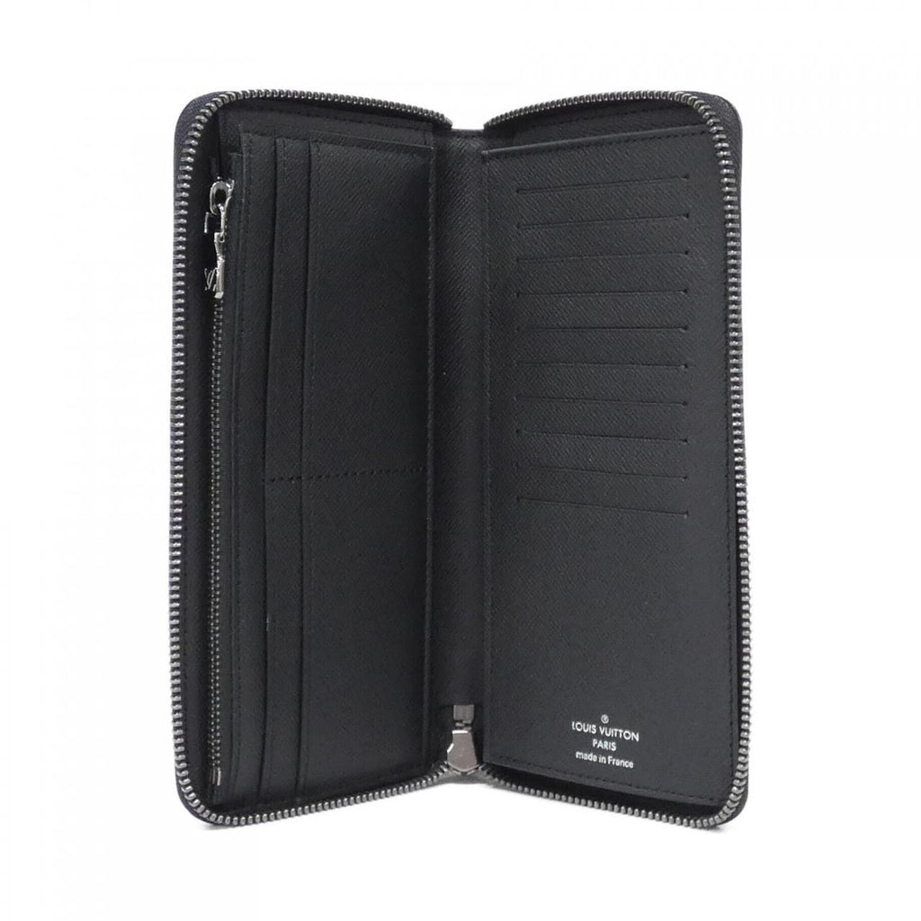 Louis Vuitton Monogram Eclipse Zippy Wallet Vertical — view 3