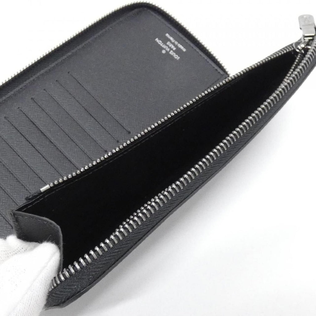 Louis Vuitton Monogram Eclipse Zippy Wallet Vertical — view 6