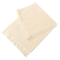 Louis Vuitton Cashmere Echarpe Jelum Scarf Ivory