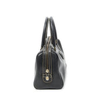 Celine Vintage Small Boston Black Grain Leather AB — view 4
