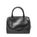 Celine Vintage Small Boston Black Grain Leather AB — view 5