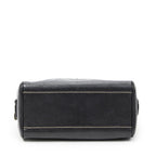 Celine Vintage Small Boston Black Grain Leather AB — view 6