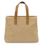 Louis Vuitton Monogram Vernis Reed PM Tote Mini Leather Enamel Marshmallow Pink