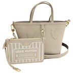 Louis Vuitton Neverfull Inside Out BB Reversible 2-Way Tote Bag Monogram Grain