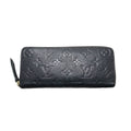 Louis Vuitton Monogram Empreinte Portefeuille Clemence Leather Zip Around Wallet