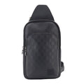 Louis Vuitton Damier Infini Avenue Sling Bag Black