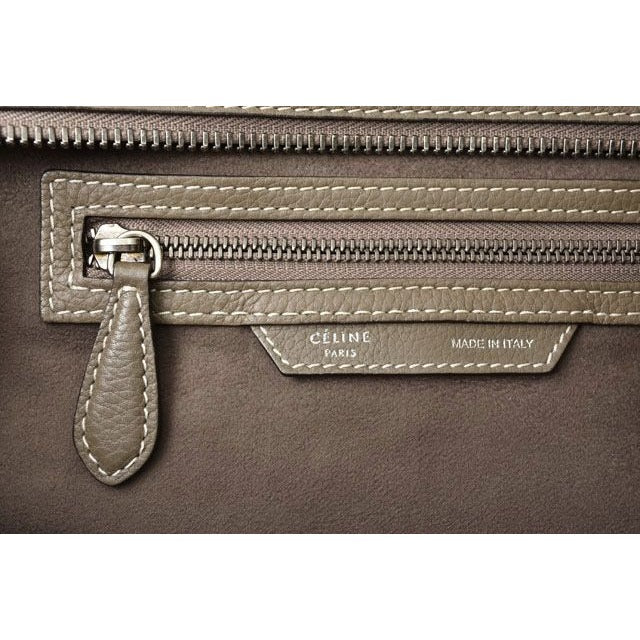 Celine Handbags Micro Shopper Luggage Glaze — view 6